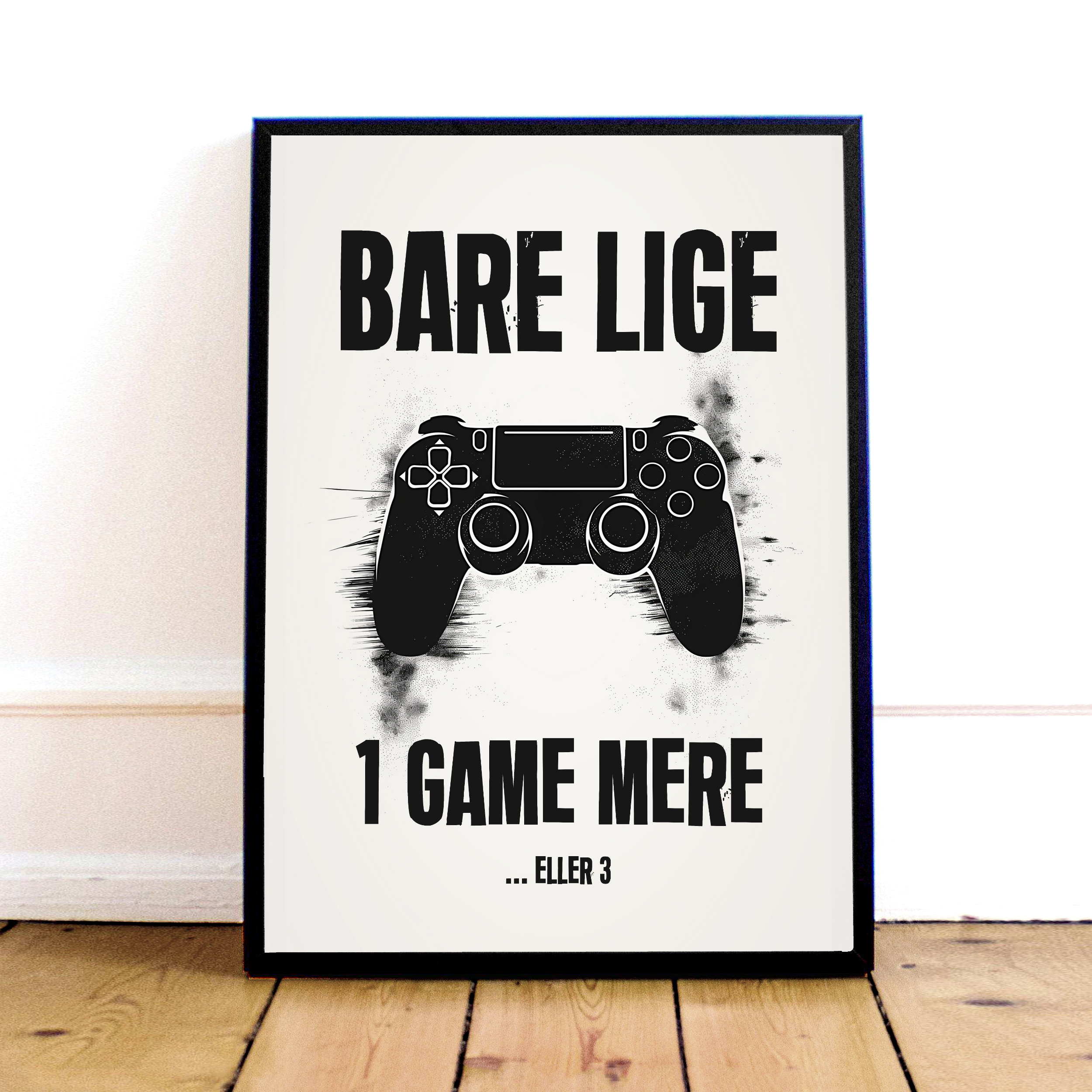 "1 Game Mere" Plakat