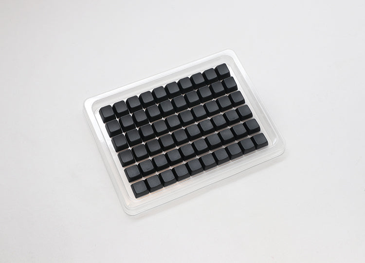 Ducky Blank - 132 Keycap Set - MDA Profile - PBT - Black Ducky