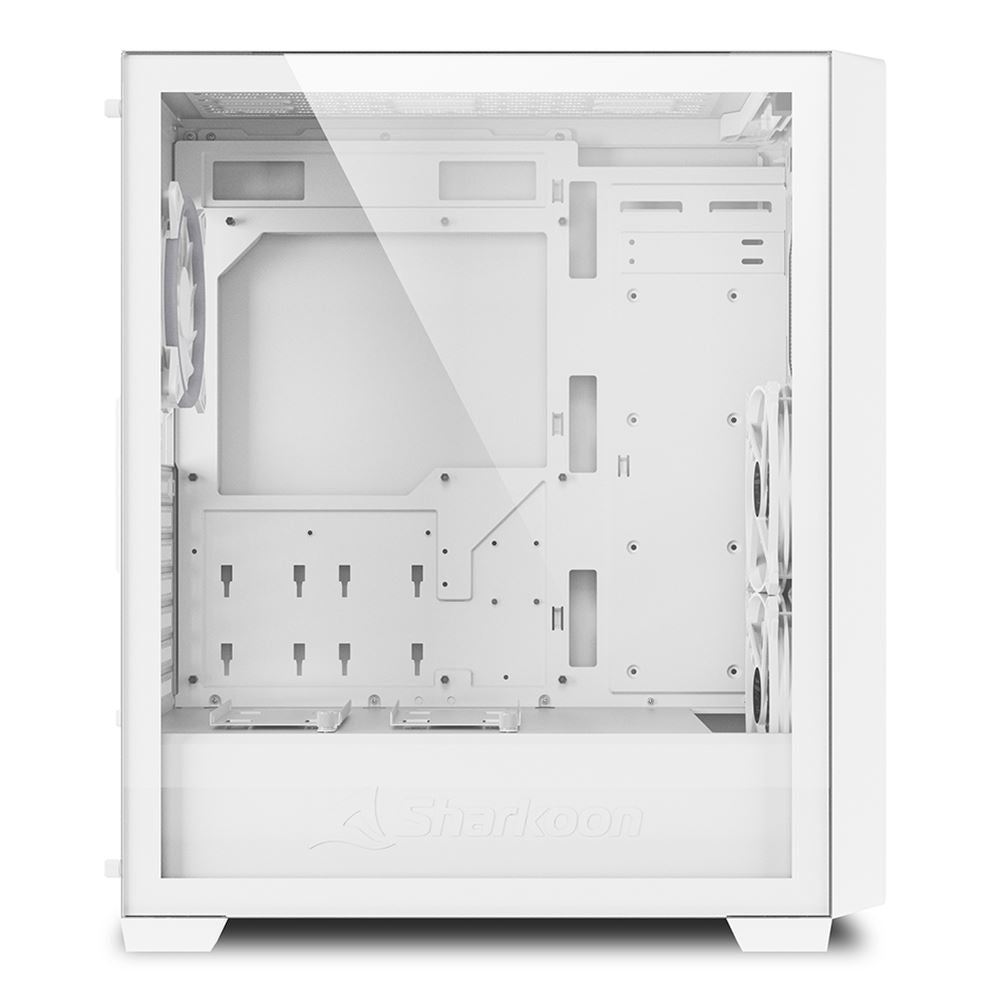 Sharkoon VS8 RGB , tower case (white, tempered glass) Sharkoon