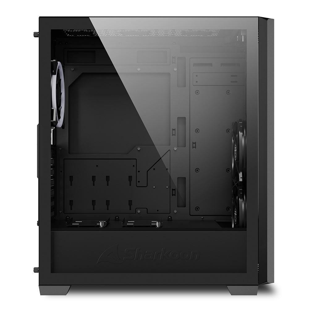 Sharkoon VS9 RGB , tower case (black, tempered glass) Sharkoon