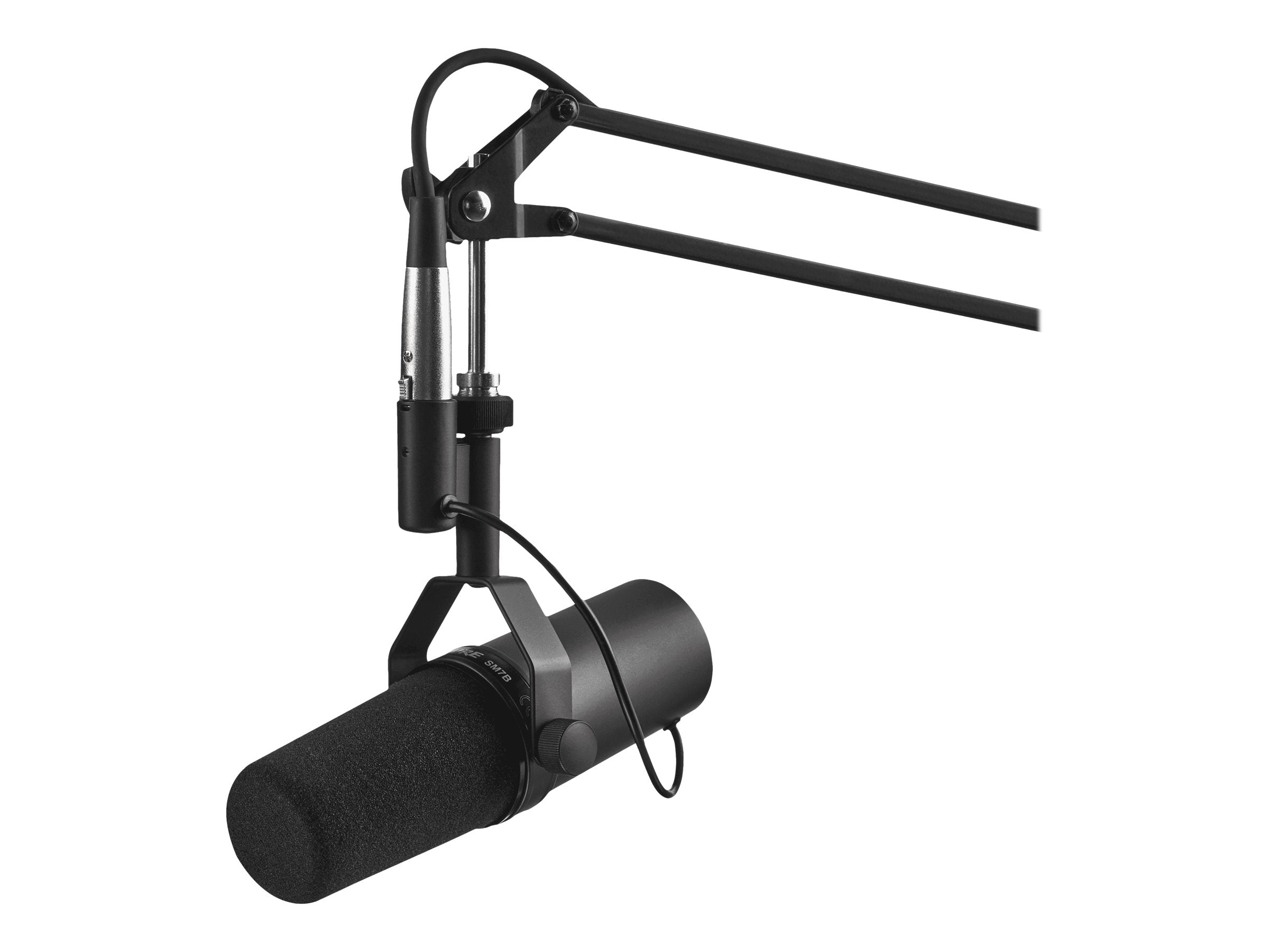 Shure SM7B Mikrofon Kabling Kardioide Grå