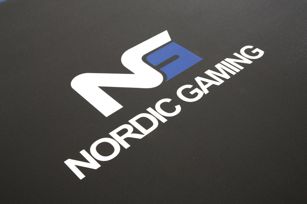Nordic Gaming Guardian Stolemåtte Sort/Blå
