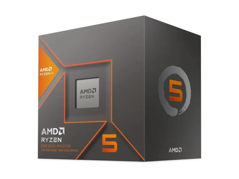 AMD CPU Ryzen 5 8600G 4.3GHz 6 kerner Socket AM5 PIB - m/køler