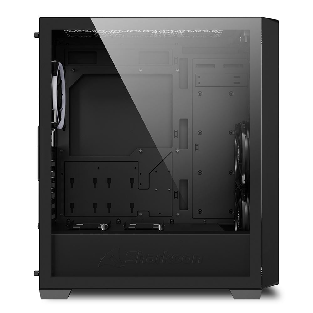Sharkoon VS8 RGB , tower case (black, tempered glass) Sharkoon