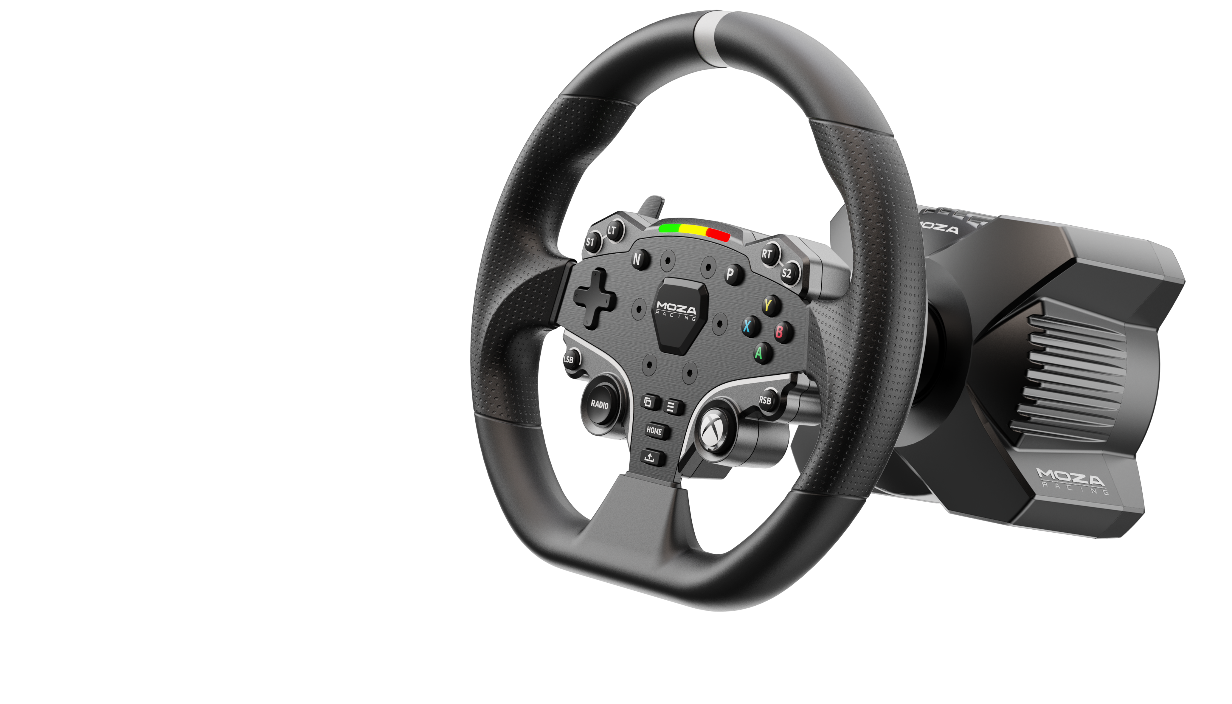 Moza R3 Racing Simulator (R3 Base, ES Wheel, SR-P Lite Two Pedals, table clamp)