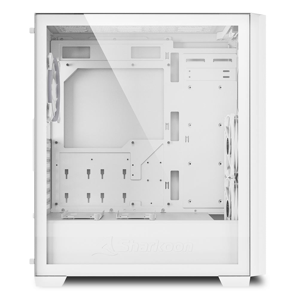 Sharkoon VS9 RGB , tower case (white, tempered glass) Sharkoon