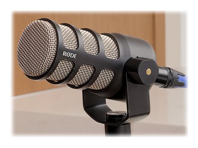 RØDE PodMic Mikrofon Kabling -57dBV/Pascal Kardioide Sort Sølv