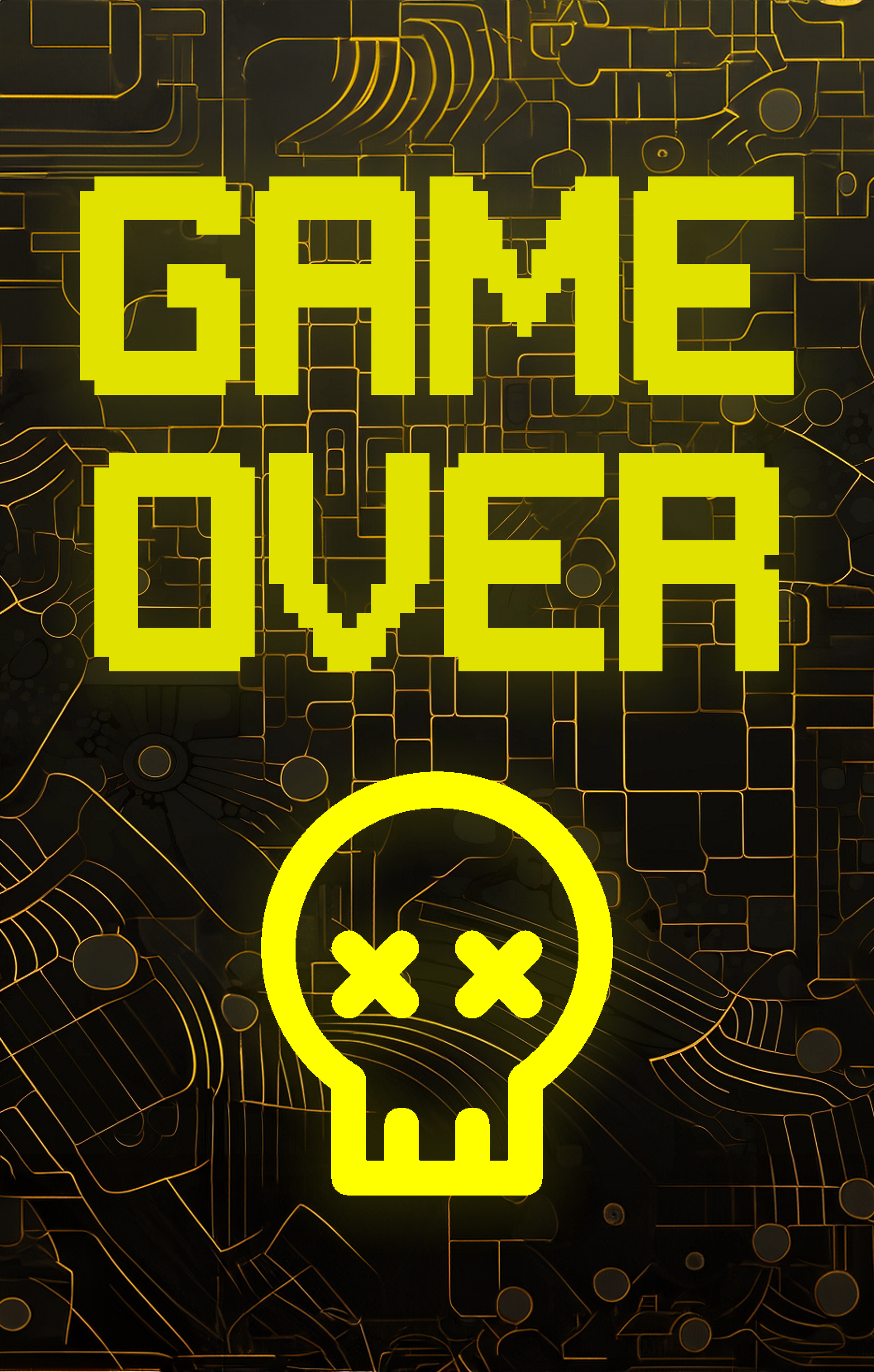 "Game Over" Plakat