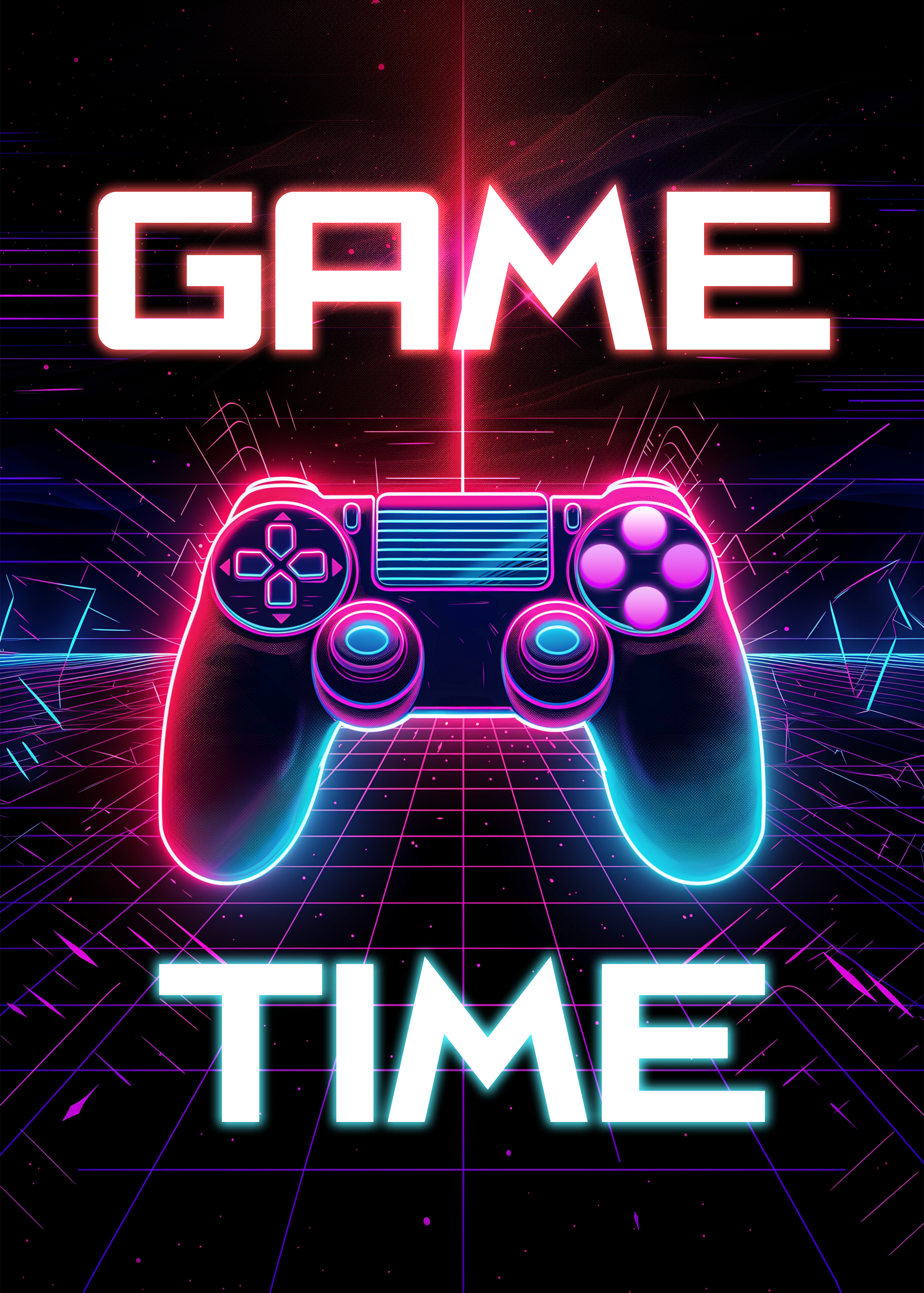 "Game Time" Plakat