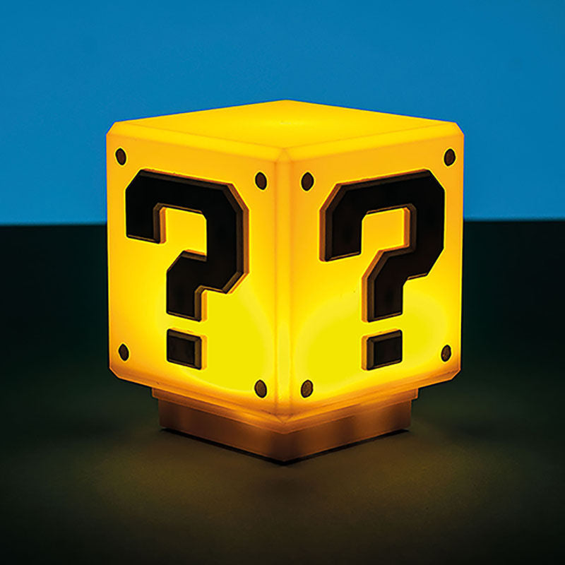 Mini Spørgsmål Block Lampe 7,5 cm
