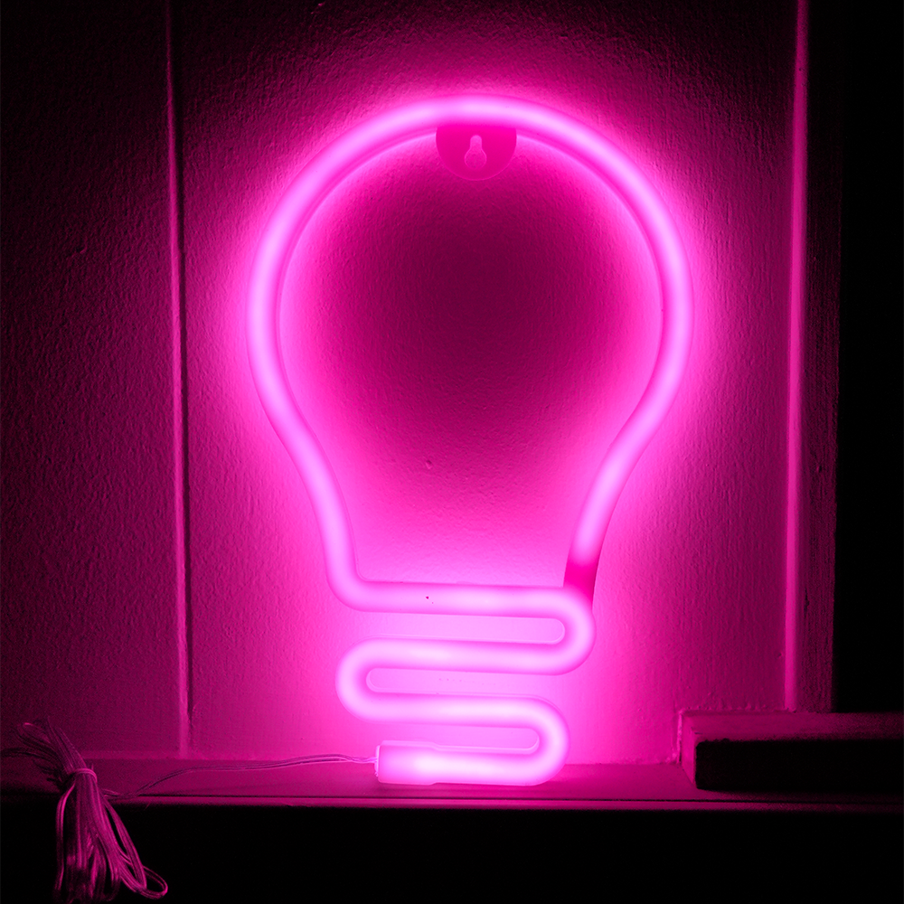 Lampe Neon LED Lys Pink