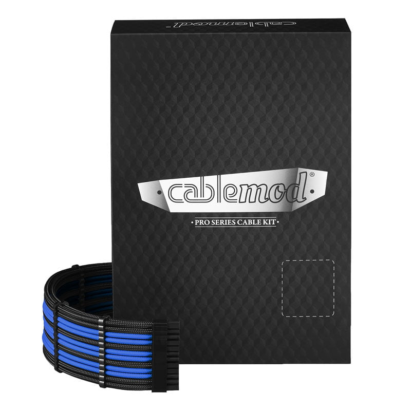 CableMod PRO ModMesh RT-Series ASUS ROG / Seasonic Cable Kits - black/blue