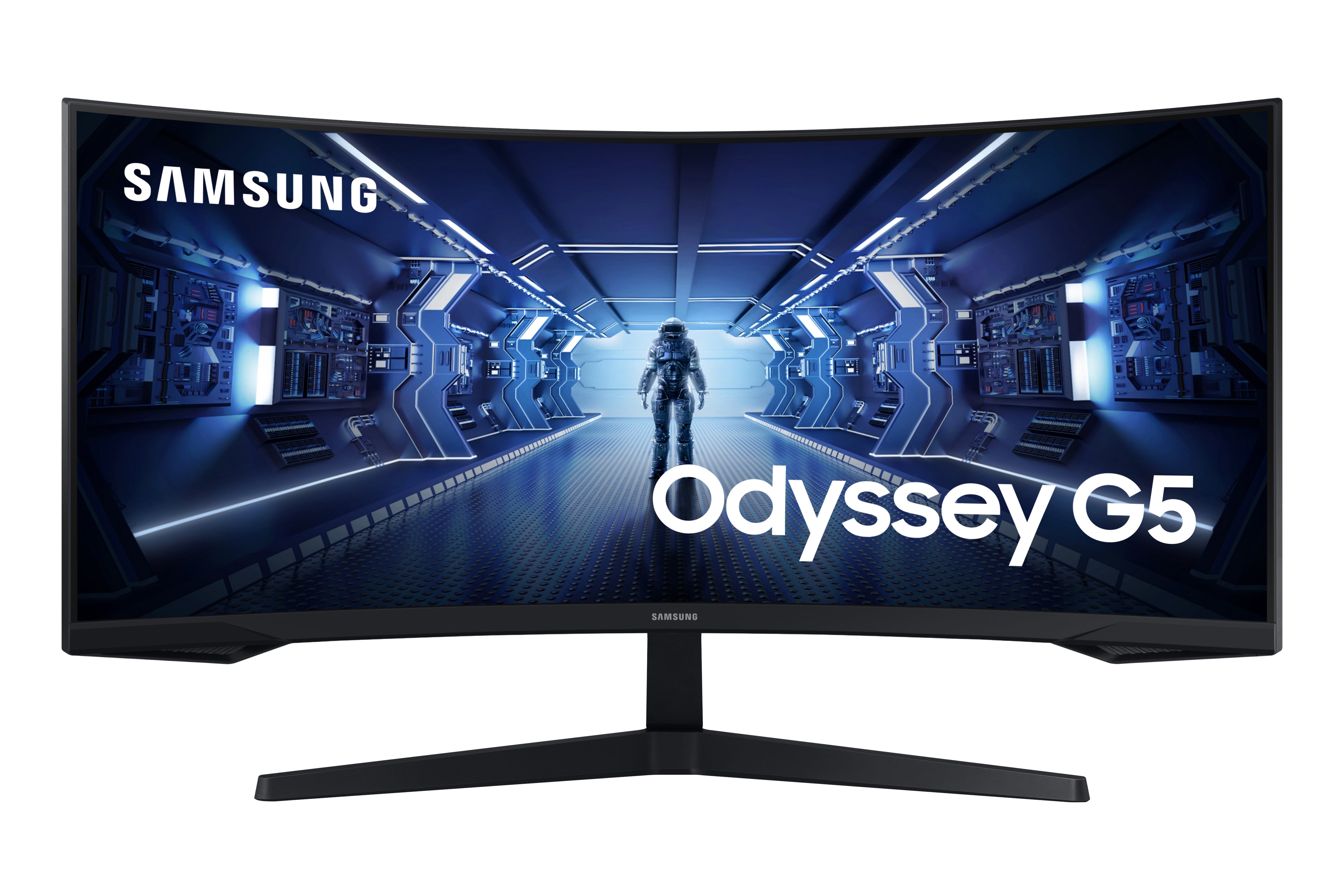 Samsung - Odyssey G5 34 Gaming Skærm, UWQHD 165Hz
