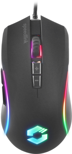 SpeedLink ZAVOS Gaming Mouse, rubber black