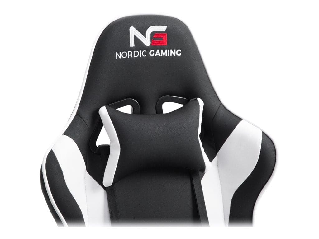 Nordic Gaming Racer Stol Hvid PS5 Farve Nordic Gaming