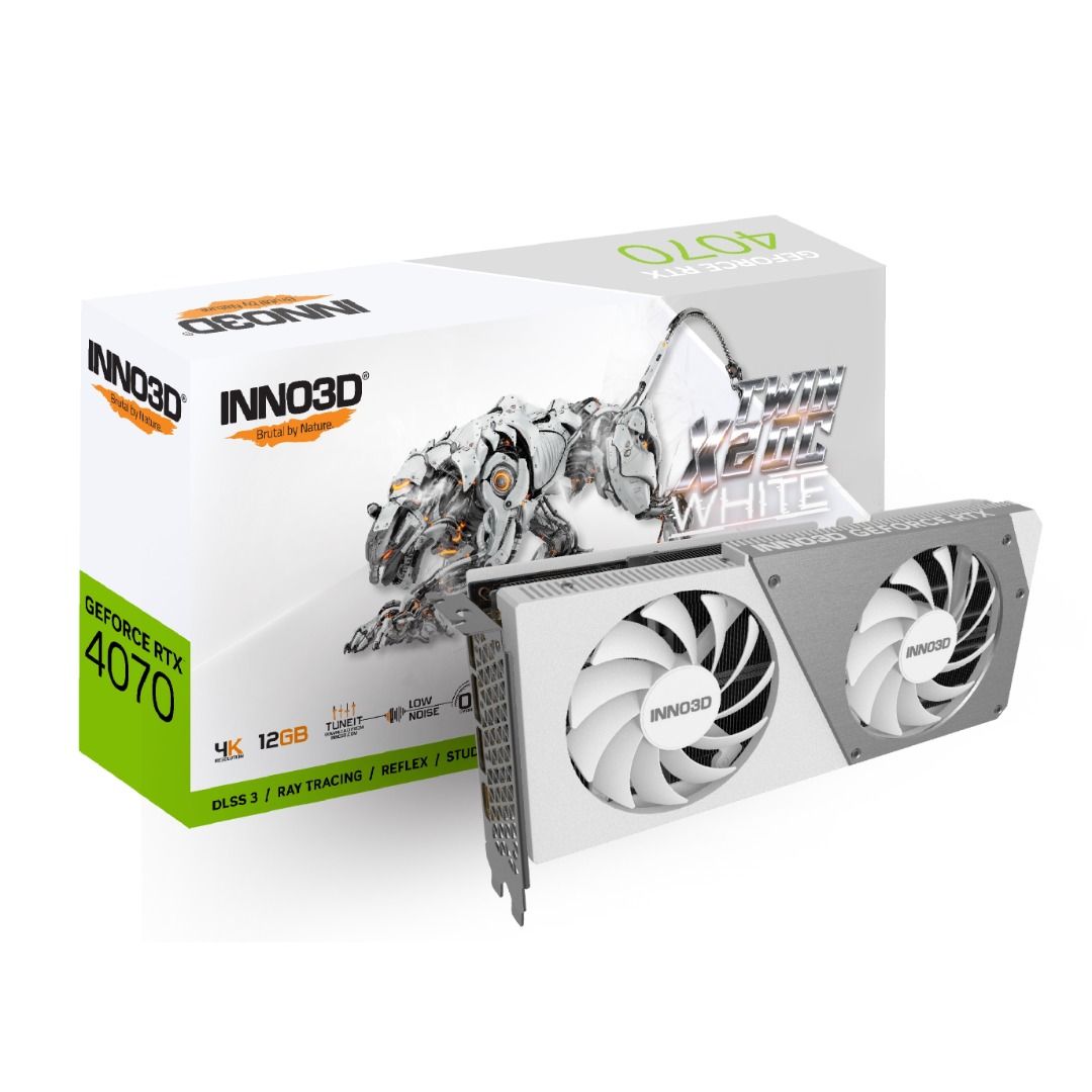 Inno3D GeForce RTX 4070 X2 OC White 12GB