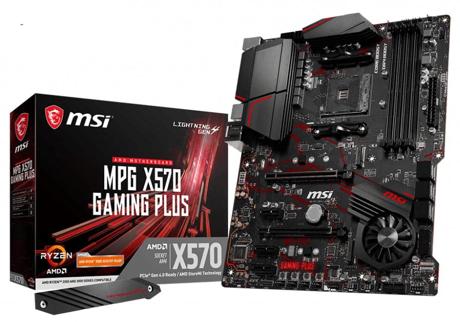 MSI MPG X570 GAMING PLUS ATX  AM4 AMD X570 MSI