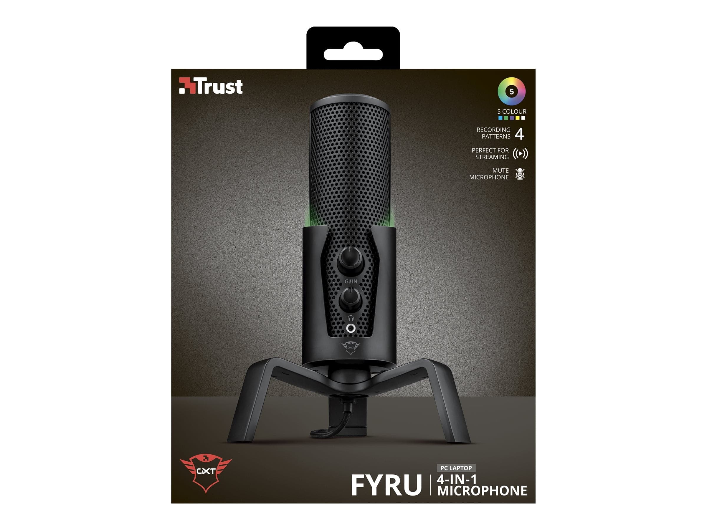 Trust GXT 258 Fyru Mikrofon Trust