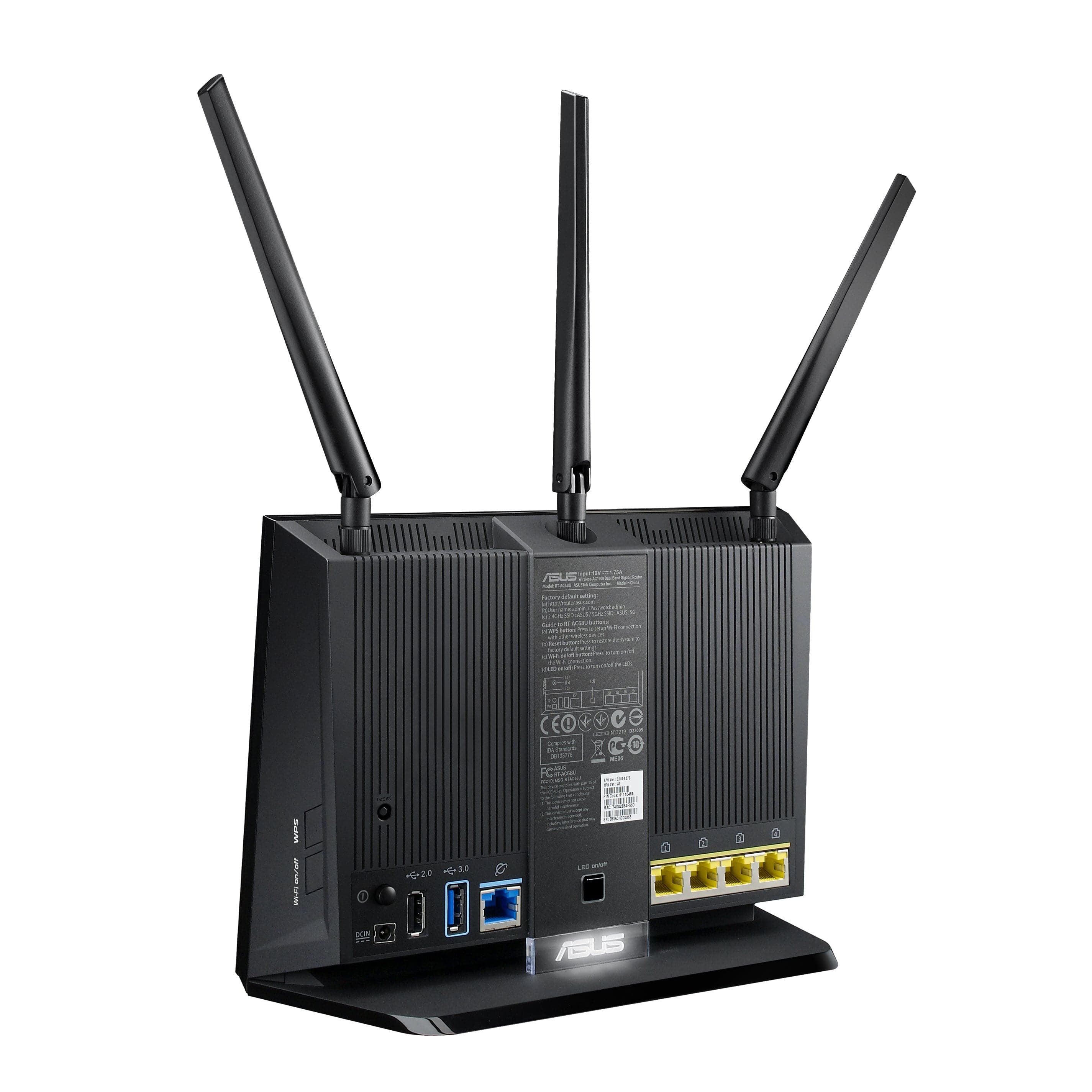 ASUS RT-AC68U Trådløs router Desktop Asus