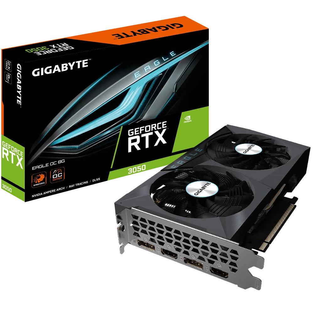 Gigabyte GeForce RTX 3050 EAGLE OC 8GB (LHR)