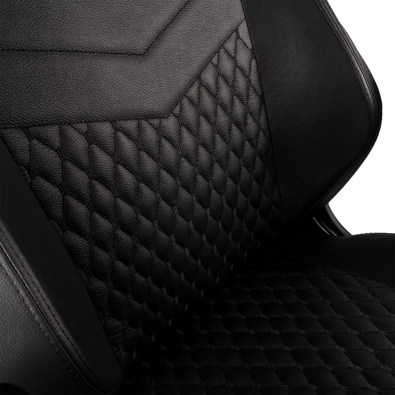noblechairs HERO Real Leather Sort noblechairs