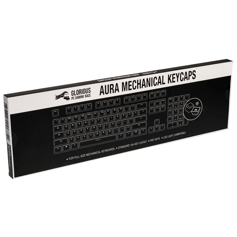 Glorious Aura Pudding Keycaps - 105 caps, ANSI, US-Layout Glorious