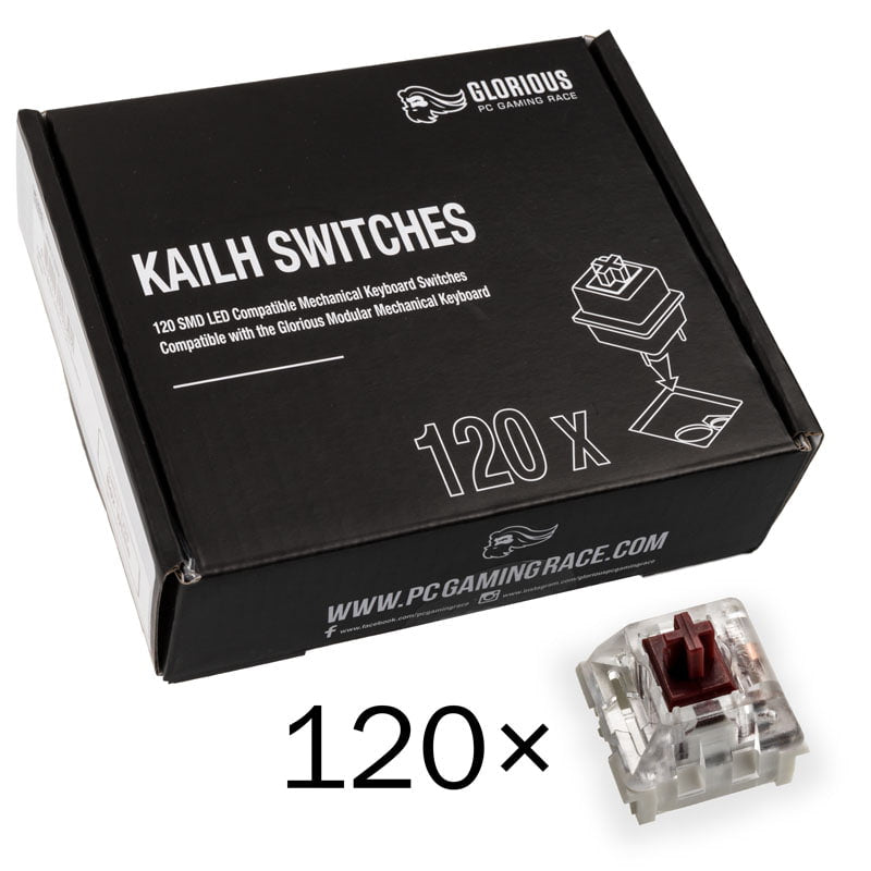 Glorious Kailh Speed Copper Switches (120 pcs) Glorious