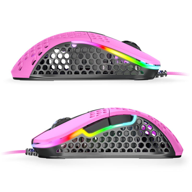 Xtrfy M4 RGB, Gaming Mouse, Pink Xtrfy