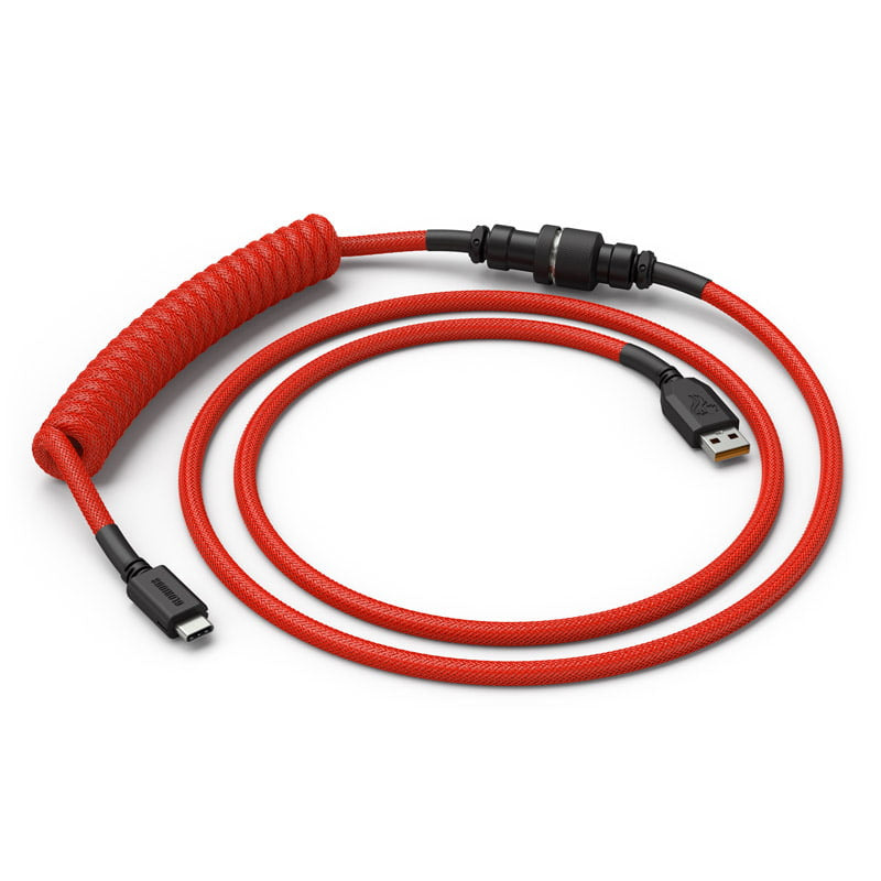 Glorious Coil Cable - Crimson Red Glorious