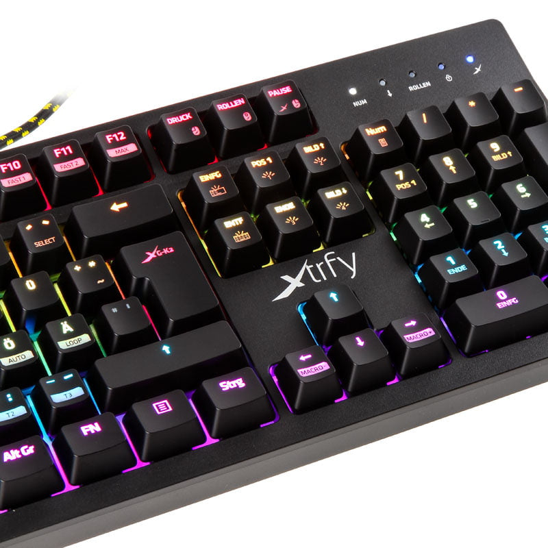 Xtrfy K2 Gaming keyboard with RGB LED Xtrfy