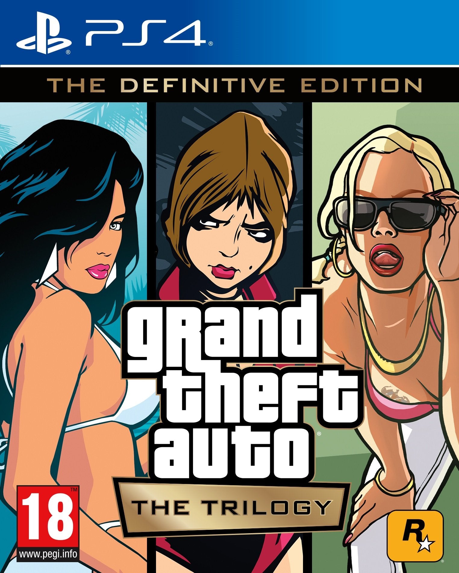 Grand Theft Auto The Trilogy – The Definitive Edition - Playstation 4