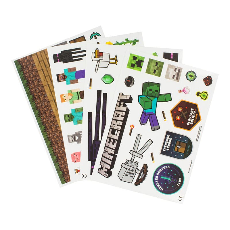 Minecraft Wall Stickers Pakke Paladone