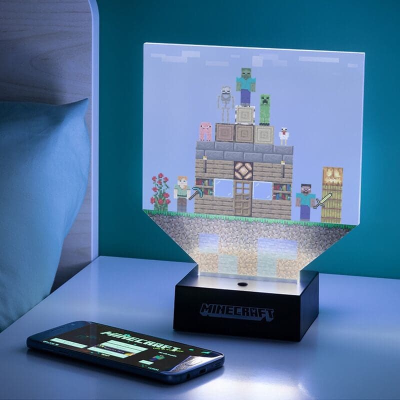 Minecraft Build a Level Lampe Paladone
