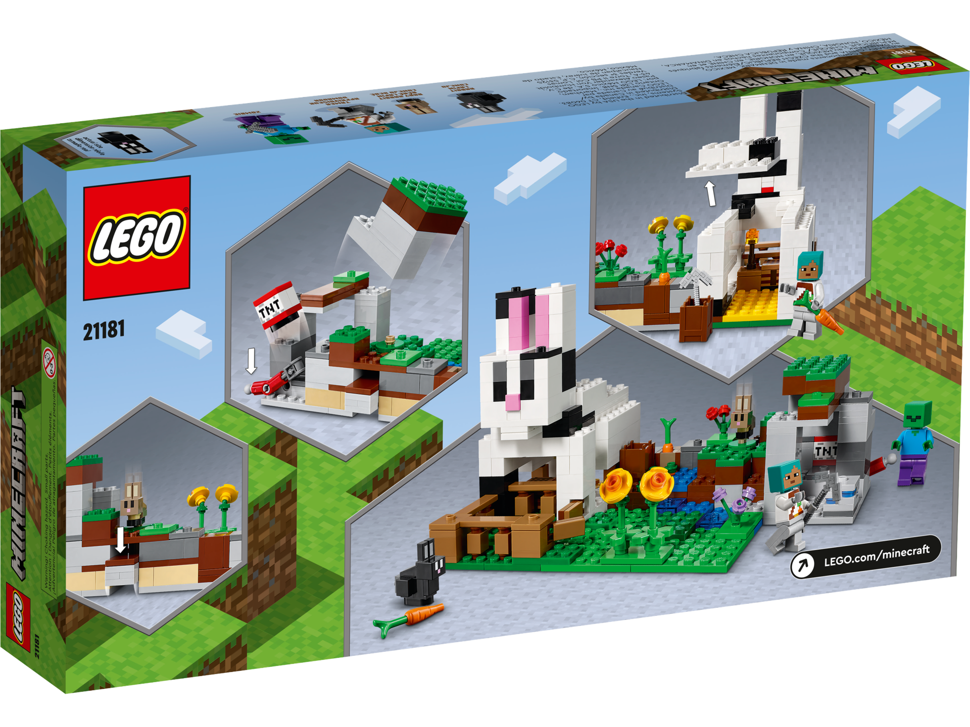 LEGO Minecraft - Kaningården (21181) Lego