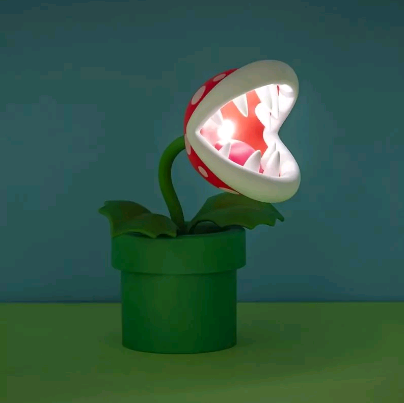 Nintendo - Piranha Plante Poserbar Lampe Piranha