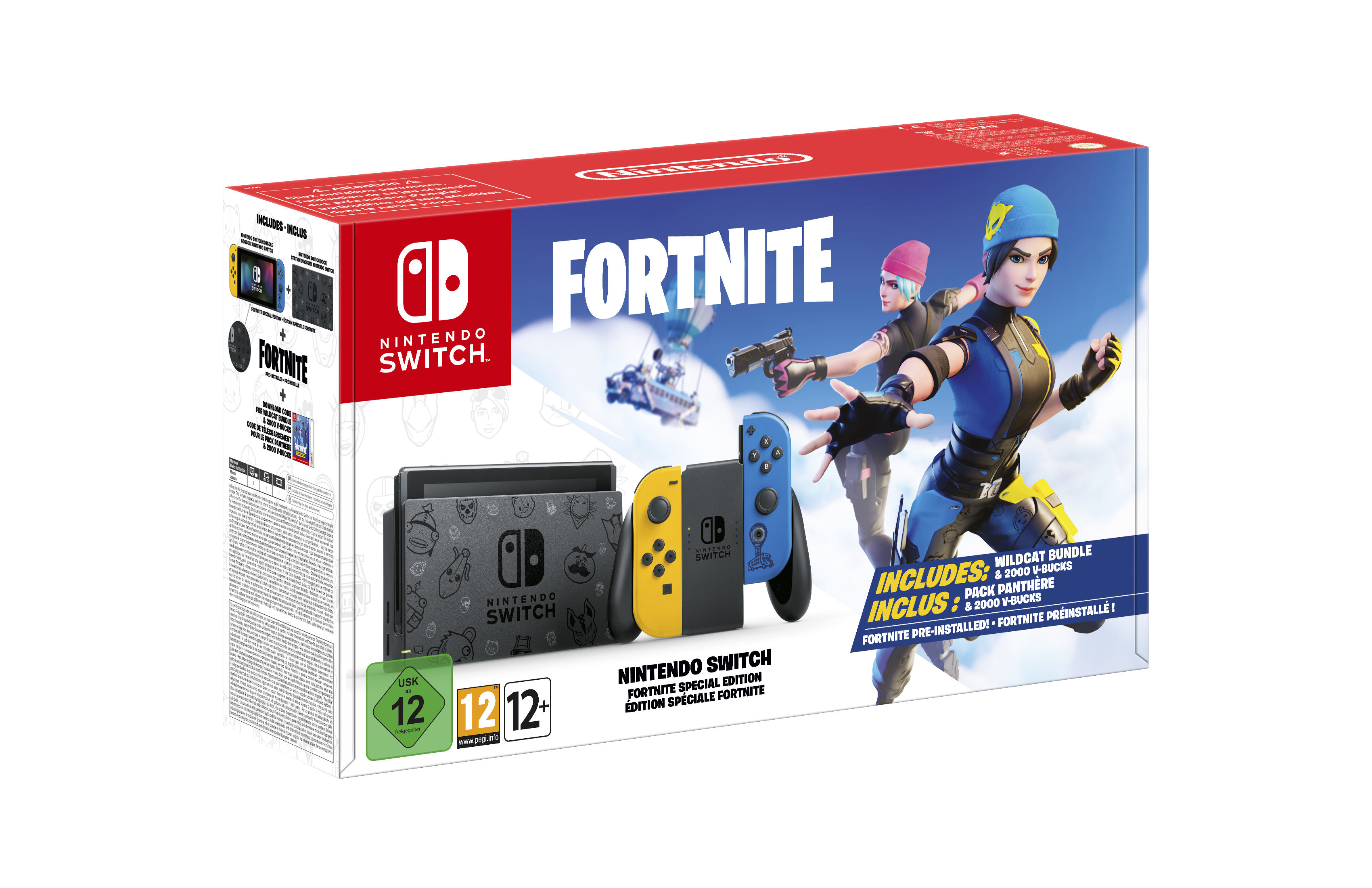 Nintendo Switch Console Fortnite Special Edition Geekd