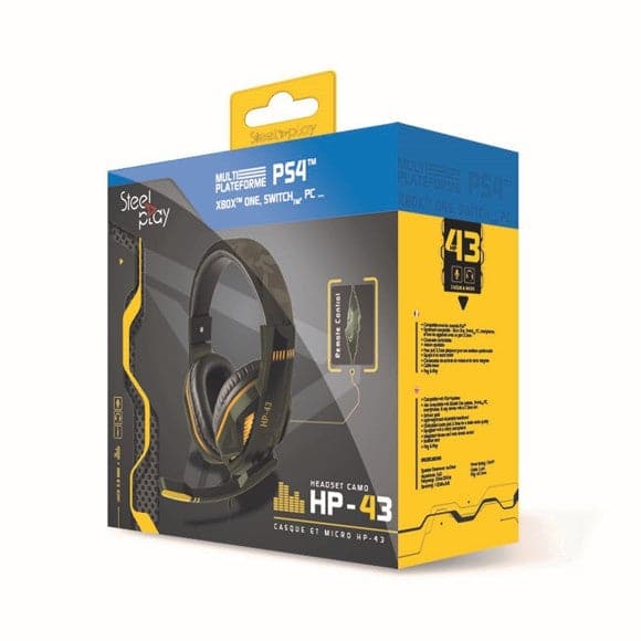 Steelplay Kablet Gaming Headset HP43 (MULTI) Steelplay