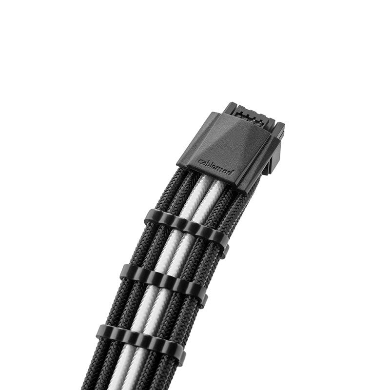 CableMod C-Series Pro ModMesh 12VHPWR to 3x PCI-e Kabel for Corsair - 60cm, black/white