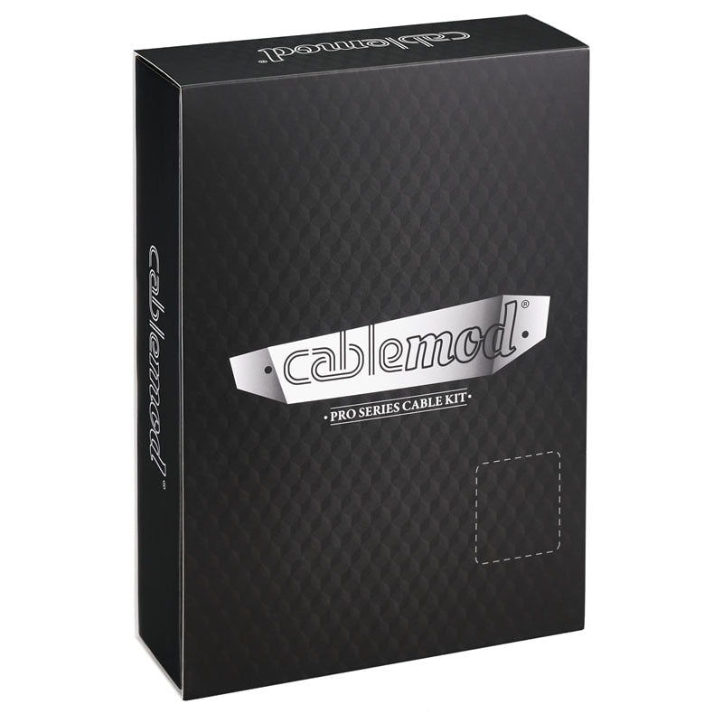 CableMod PRO ModMesh C-Series RMi RMx Cable Kit - black/white - Geekd Gamernes valg